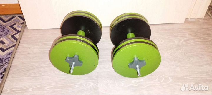 Гантели разборные