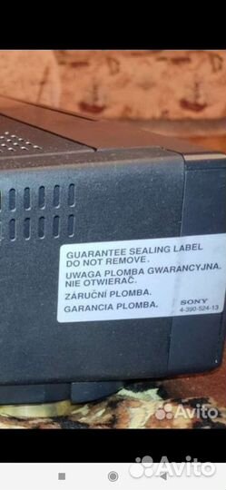 Видеомагнитофон sony