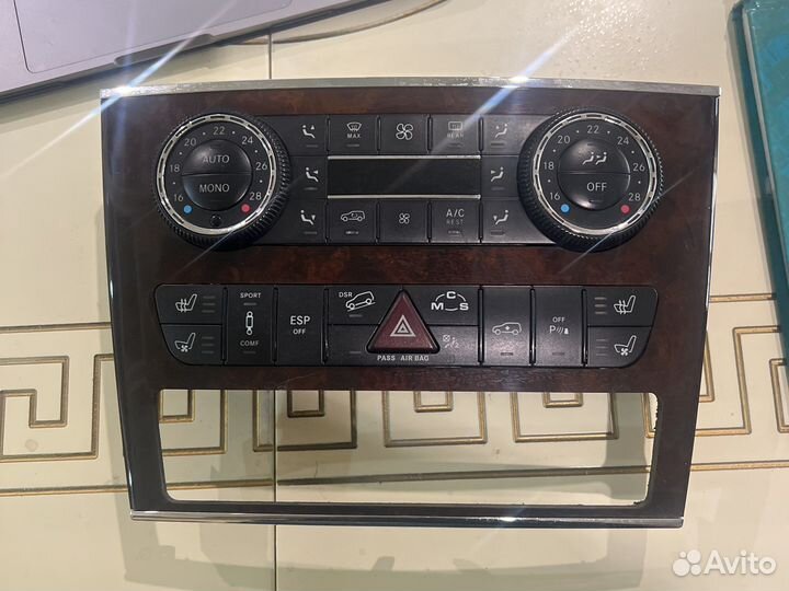 Блок климат контроля Х164 GL164 W164 ML рест