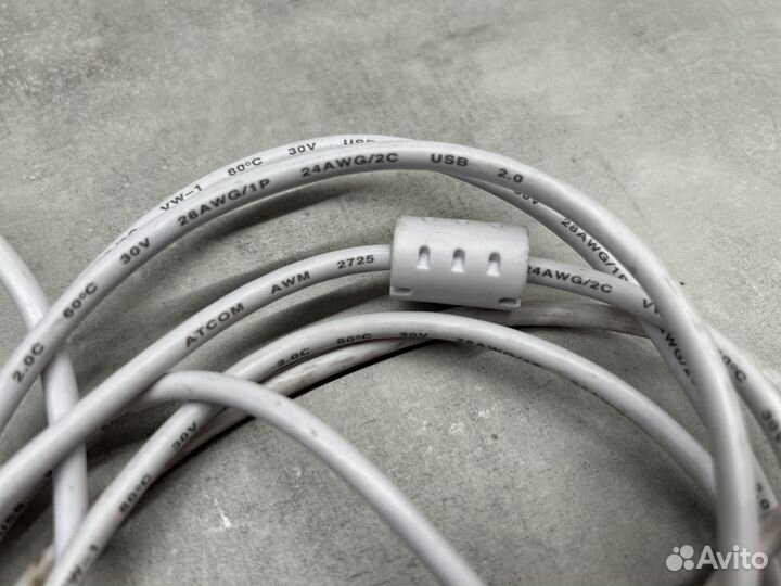 Кабель для принтера USB (Type-A Type-B) 3 метра