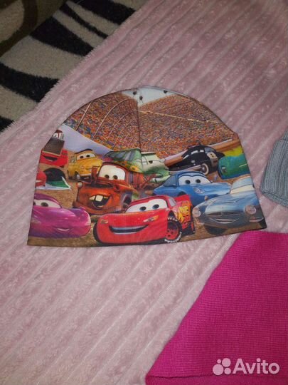 Шапки детские, шарф