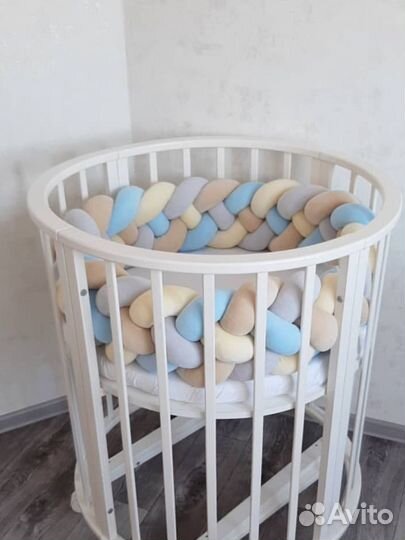 Бортики косичка