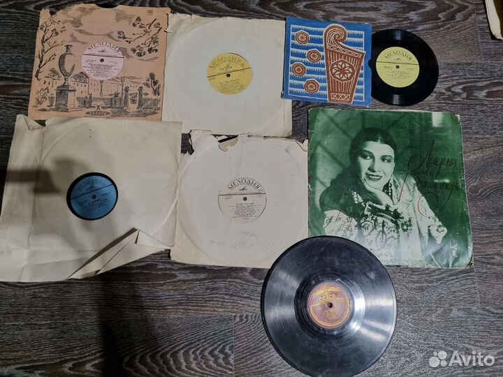Виниловые пластинки СССР