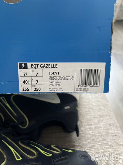 Кроссовки Adidas Eqt Gazelle