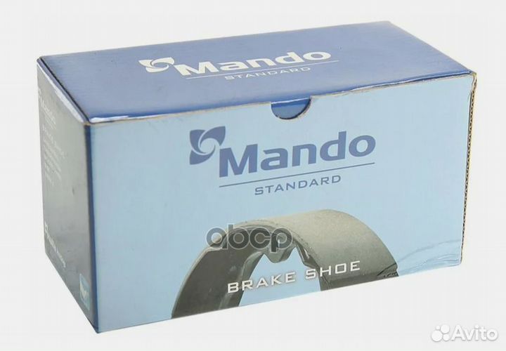 Колодки тормозные дисковые зад MPA08 Mando