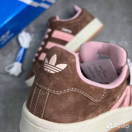 Кроссовки Adidas Campus Clear Pink (36-40)