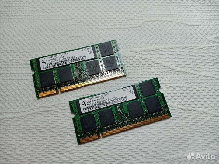 Оперативная память 1GB 2Rx8 PC2-5300S-555-12-E0