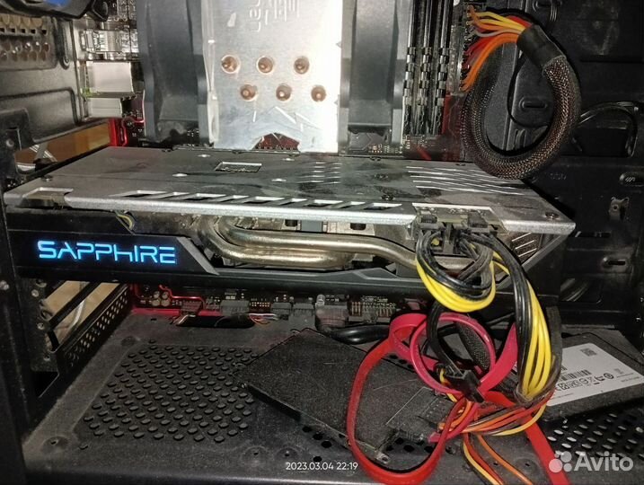Видеокарта RX 580 4GB Sapphire Nitro+