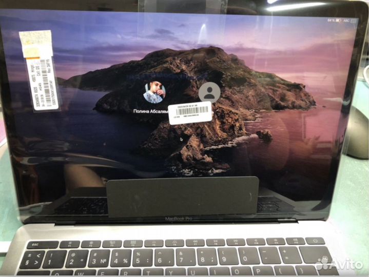 Дисплей Macbook Air 13 M1 2020 A2337 Space Grey