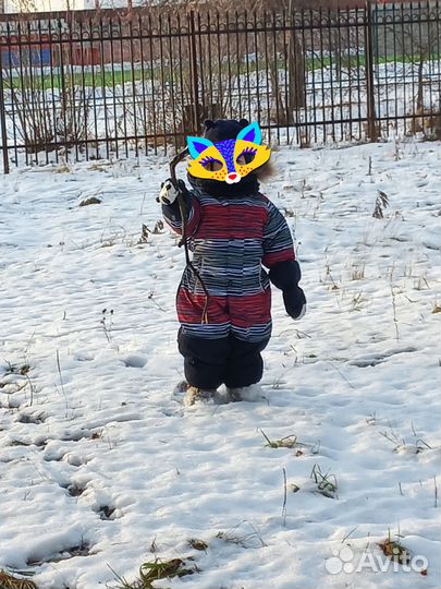 Зимний комбинезон для мальчика 104
