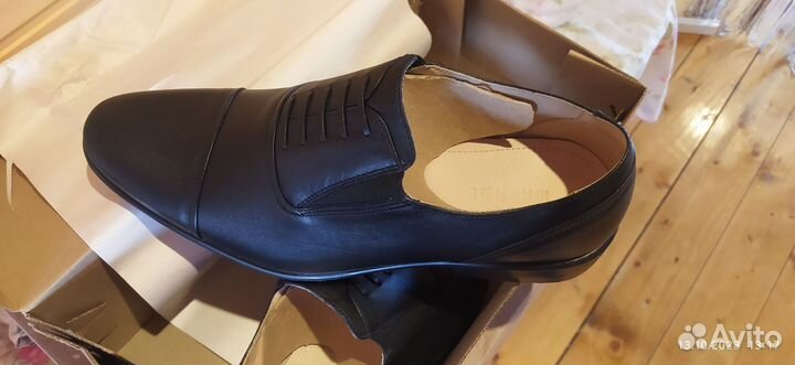 Ботинки мужские 41 размер новые кожа