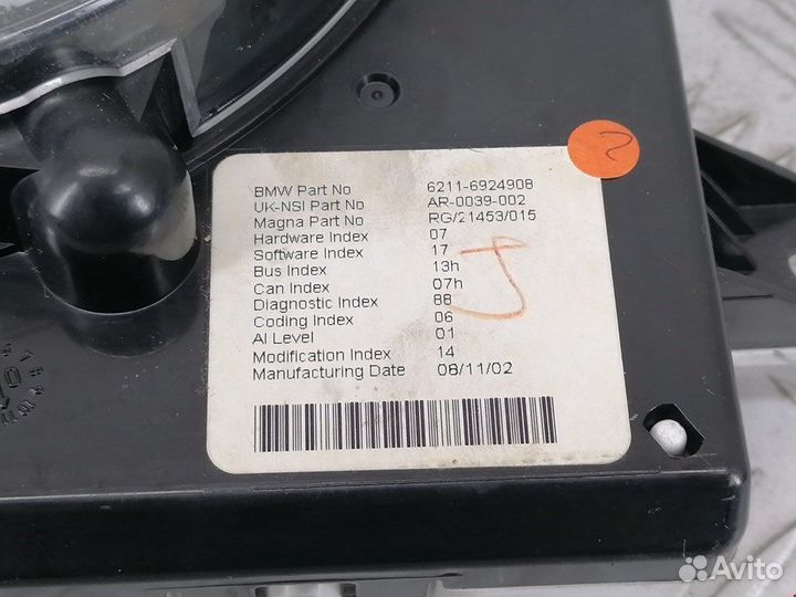 Панель для Mini Cooper R50/R52/R53