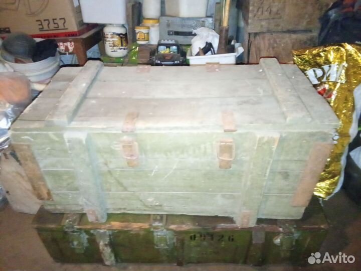 Ящики деревянные военные