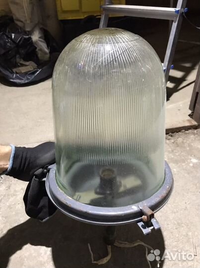 Светильники промышленные подвесные СССР большие