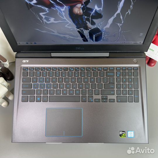 Игровой ноутбук Dell G7 i5-8/озу 8/GTX 1050Ti