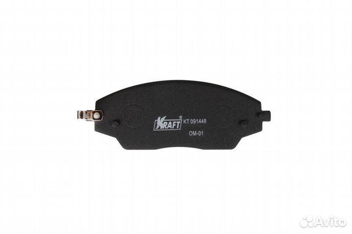 Колодки тормозные дисковые передние kraft KT 09144