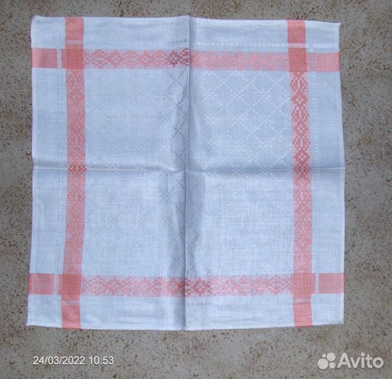 Салфетка льняная СССР новая