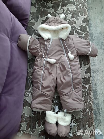 Комбенизон для девочки новый 68р