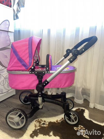 Коляска для кукол demi star