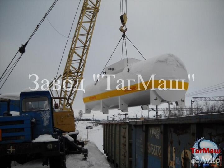 Резервуар, емкость под топливо/бензин 50 м3, 60 м3