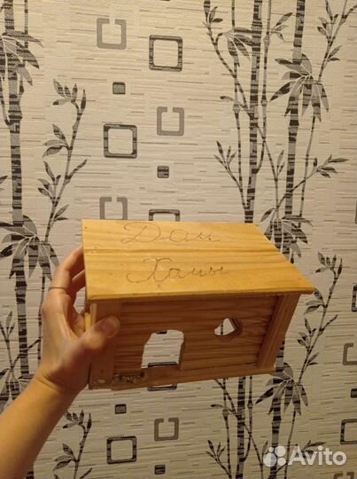 Колесо для хомяка и домик для хомяка