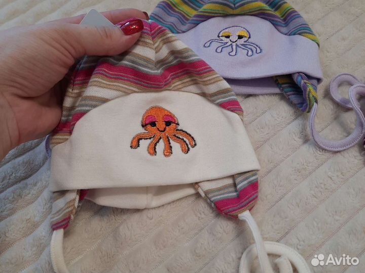 Новые шапочки для новорожденных
