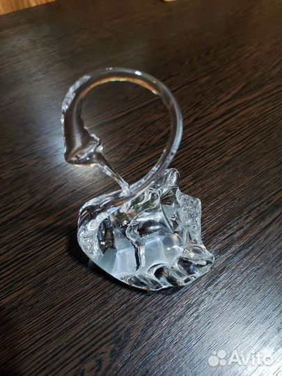 Статуэтка подставка для колец Лебедь СССР