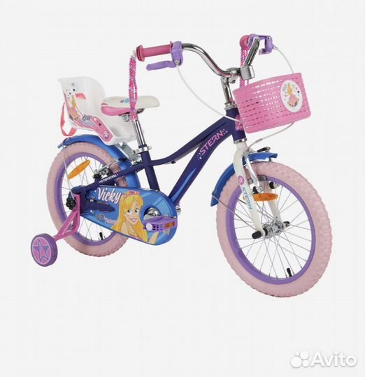 Детский велосипед для девочки stern vicky 16”