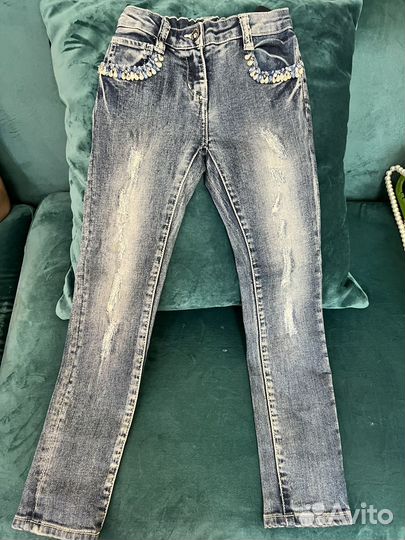 Джинсы Miss Blumarine оригинал 8 лет