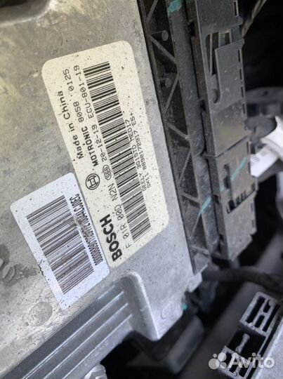 Эбу двигателя geely coolray