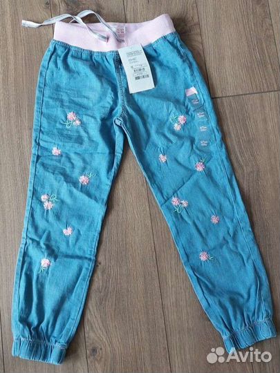 Джинсы для девочки новые
