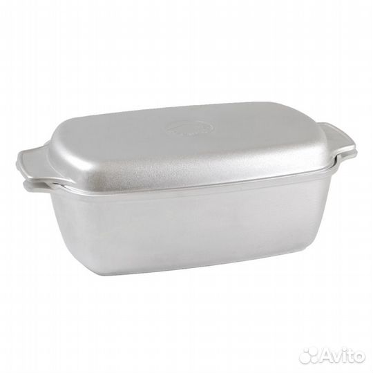 Гусятница 4,5 л с метал крышкой