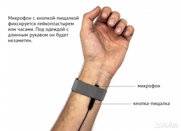 Микронаушник на аккредитацию