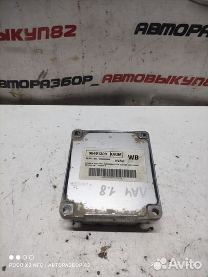 Эбу на chevrolet lacetti