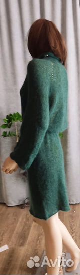 1. Платье-туника из кид мохера