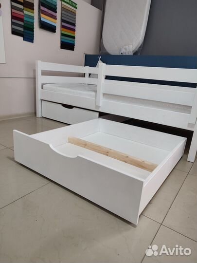 Детская кровать с бортом от 3 лет