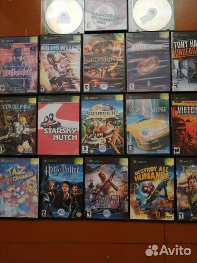 Для xbox original 18+2 игр