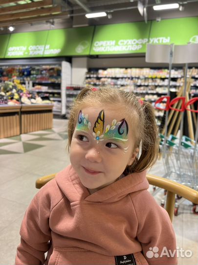 Аквагример Аквагрим на праздник