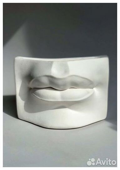 Органайзер гипсовый губы Давида