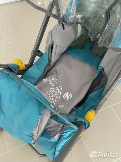 Санки коляска