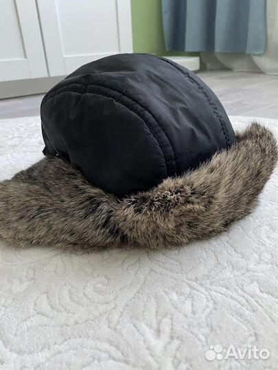 Шапка ушанка мужская