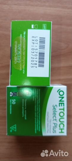 Тест полоски one touch select plus