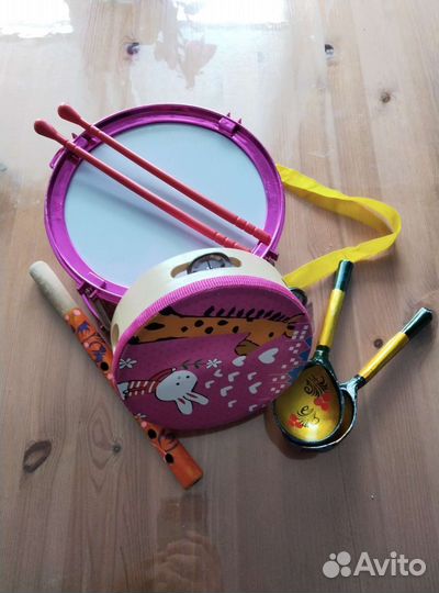 Набор детских музыкальных инструментов