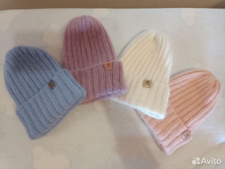 Шапки из пуха норки