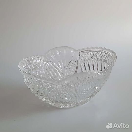 Ваза хрустальная большая СССР