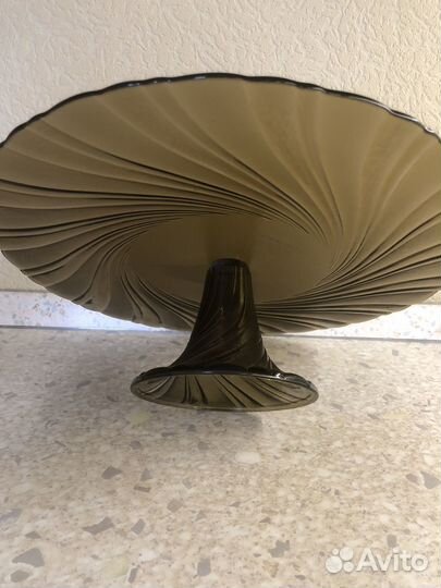 Тортница на ножке, д35см, высота 10см