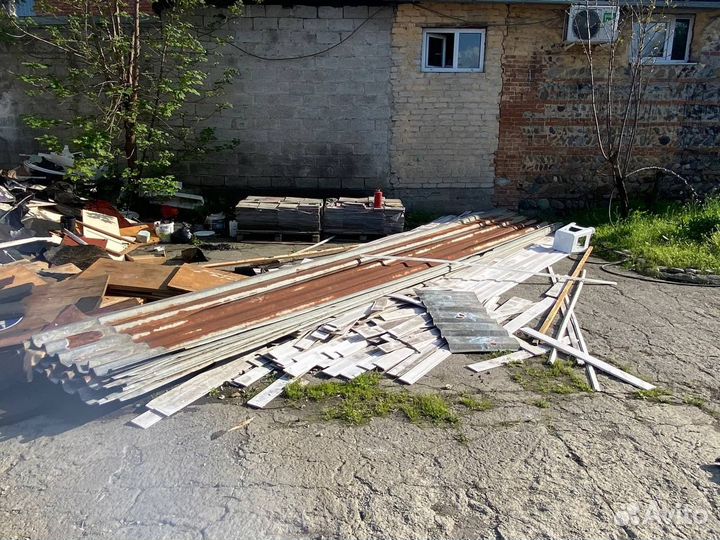 Листы профнастила бу