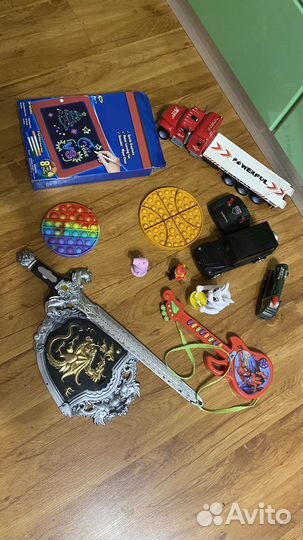 Игрушки пакетом