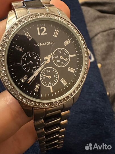 Часы стальные