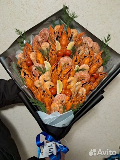 Мужские, женские букеты съедобные